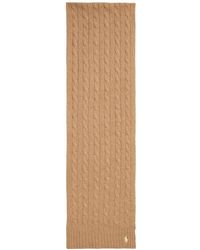 Ralph Lauren - Cable-Knit Scarf - Lyst