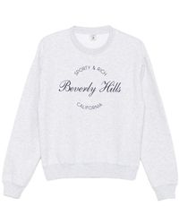 Sporty & Rich - Crew Neck Sweater - Lyst