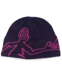 Hiking Patrol - Graphic-Knit Beanie Hat - Lyst