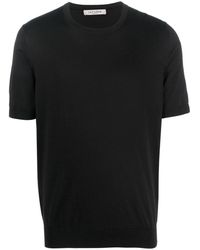Fileria - Short-Sleeved Cotton Jumper - Lyst