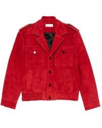 Ernest W. Baker - Flap-Pocket Suede Jacket - Lyst
