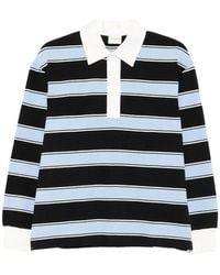 Closed - Striped Polo Top - Lyst