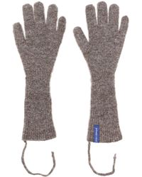 Paloma Wool - Brushed-Effect Ribbed-Knit Gloves - Lyst