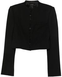 Tom Ford - Button-Up Cropped Jacket - Lyst