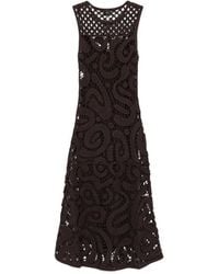 Pinko - Dress Crochet Detail - Lyst