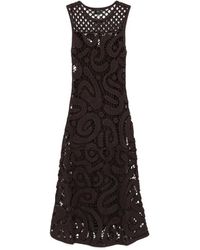 Pinko - Dress Crochet Detail - Lyst
