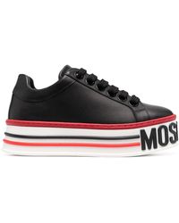 moschino platform sneakers
