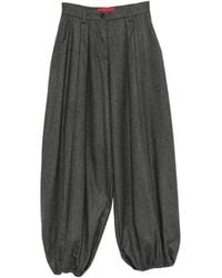 Thelatest - Pleated Balloon-Hem Pants - Lyst