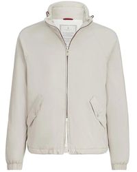 Brunello Cucinelli - Neutrals Jackets - Lyst