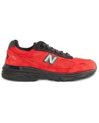 New Balance - 993 Logo-Detail Sneakers - Lyst