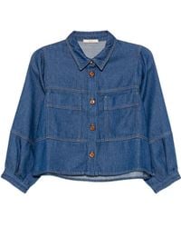 Sessun - Contrast-Stitched Jacket - Lyst