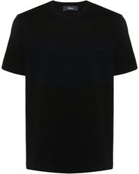 Herno - Debossed-Logo T-Shirt - Lyst