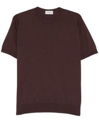 John Smedley - Short-Sleeve T-Shirt - Lyst