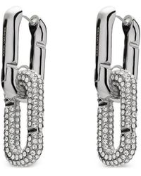 Marc Jacobs - The Pop J-Marc Pavé Drop Earrings - Lyst