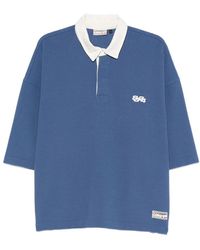 SUMMER GAMES - Logo-Patch Polo Shirt - Lyst