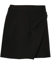 Wardrobe NYC - Wrap Mini Skirt - Lyst