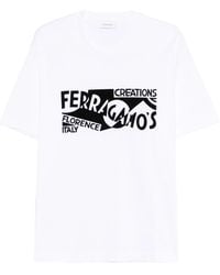 Ferragamo - T-Shirts & Vests - Lyst