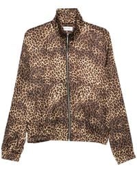 Ernest W. Baker - Animal-Print Zip-Fastening Jacket - Lyst