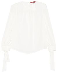 Max Mara - Neutrals Tops - Lyst