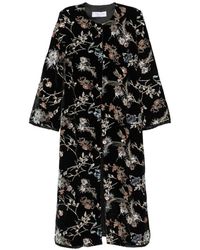 De Santis by Martin Alvarez - Floral-Embroidered Sequin-Embellished Coat - Lyst