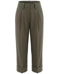 Brunello Cucinelli - Straight Trousers - Lyst