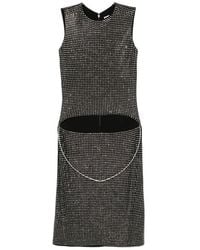 Alexander Wang - Crystal-Embellished Asymmetric Top - Lyst