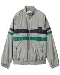Miu Miu - Technical Silk Blouson Jacket - Lyst