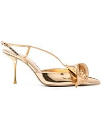Cult Gaia - Calla Floral-Detail Pumps - Lyst