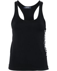 Max Mara - Fortuna Logo-jacquard Tank Top - Lyst