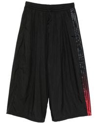 Y-3 - Logo-Print Drawstring-Waist Trousers - Lyst