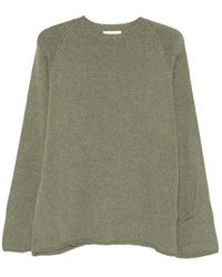 Laneus - Crew-Neck Long-Sleeve Sweater - Lyst