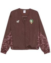 PUMA - Camo-Print Zip-Up Jacket - Lyst