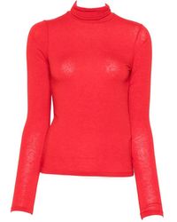Tela - Matilde Roll-Neck Long-Sleeve Top - Lyst