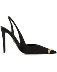 Giuseppe Zanotti - Salamander Slingback Pumps 105 - Lyst