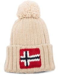 Napapijri - Semiury 5 Pom-Pom Beanie Hat - Lyst