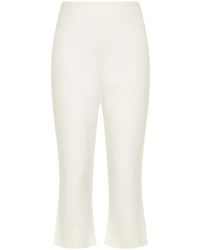 Faithfull the Brand - Cropped High-Rise Trousers - Lyst