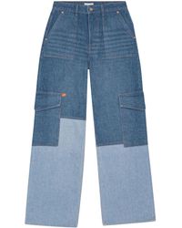 Ganni - Angi Wide-Leg Jeans - Lyst