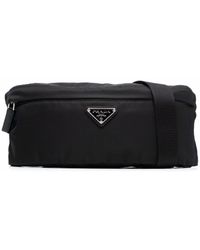 prada black fanny pack