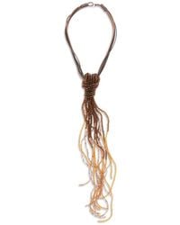 Antonelli - Tessa Beaded Necklace - Lyst