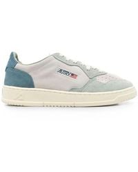 Autry - Medalist Panelled Leather Sneakers - Lyst