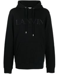 Save 9% Lanvin Cotton Sweatshirt in Blue for Men gym and workout clothes Sweatshirts Mens Clothing Activewear 