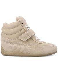 PUMA - Speedcat Wedge Leather Sneakers - Lyst