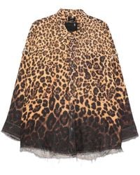 R13 - Leopard-Print Shirt - Lyst