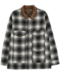 Filson - Check-Pattern Corduroy-Collar Jacket - Lyst