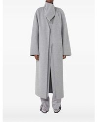 Sportmax - Pure Wool Long Coat - Lyst