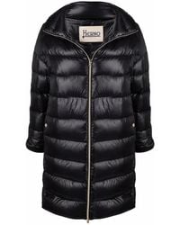 Herno - Coat Knee-Length Down - Lyst