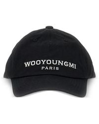 WOOYOUNGMI - Embroidered-Logo Baseball Cap - Lyst