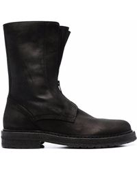 Ann Demeulemeester - Willy A. Zip-Front Mid-Calf Boots - Lyst