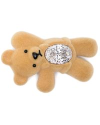 YVMIN - Embellished-Teddy Bear Hair Clip - Lyst