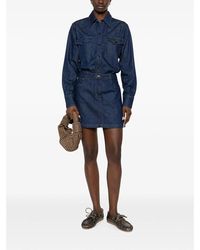 apc aurelia denim dress A.P.C. | Aurelia Dress | 38